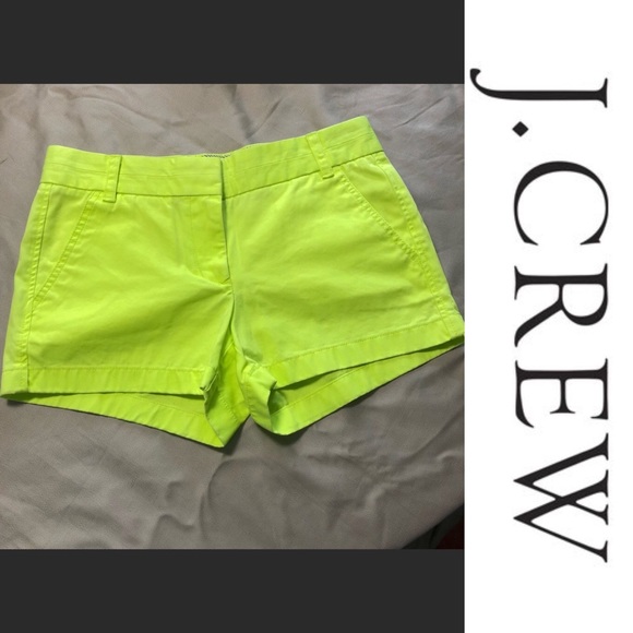 J. Crew Pants - J. Crew Neon Chino Shorts